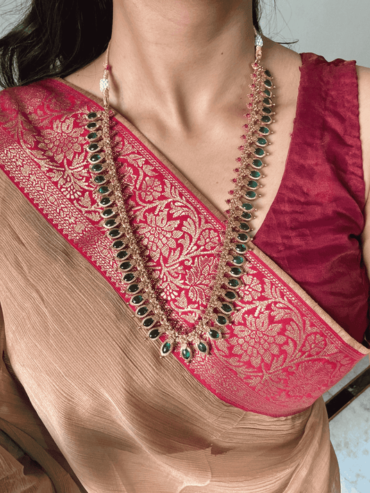 Emerald Grace Traditional Palakka Long Haram Set